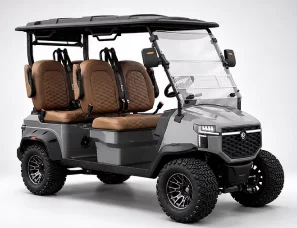Gray BLP MOTOR ZEVO golf cart
