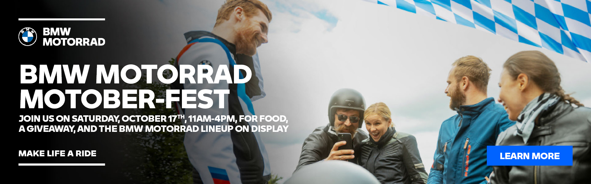 Motober fest, free food, giveaway, and test rides 